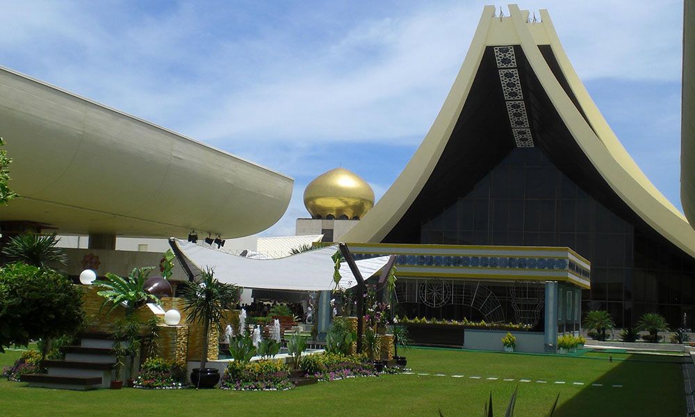 Istana Nurul Iman Palace nel Brunei