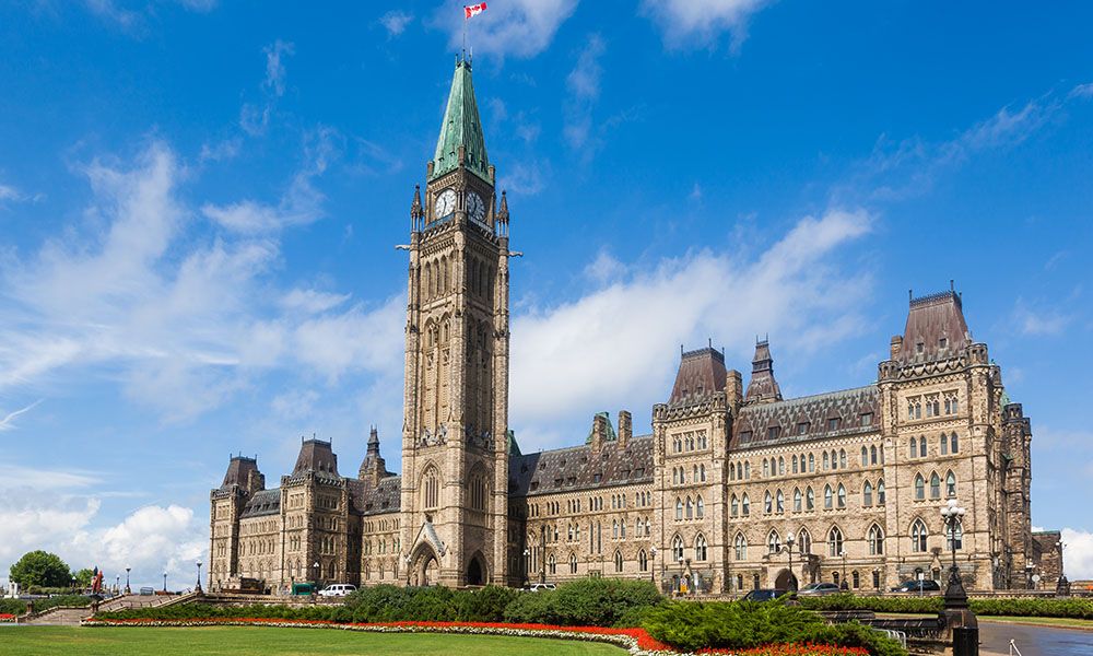 Parliament Hill in Canada